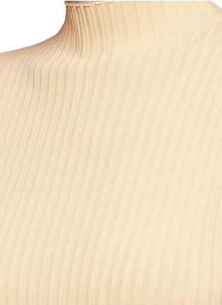 Detail View - Click To Enlarge - CHICTOPIA - Rib knit sweater