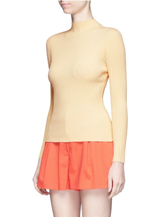 Front View - Click To Enlarge - CHICTOPIA - Rib knit sweater