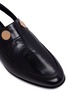 Detail View - Click To Enlarge - PIERRE HARDY - 'Penny' leather slingback flats