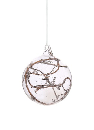Main View - Click To Enlarge - SHISHI - Glitter branch Christmas ornament