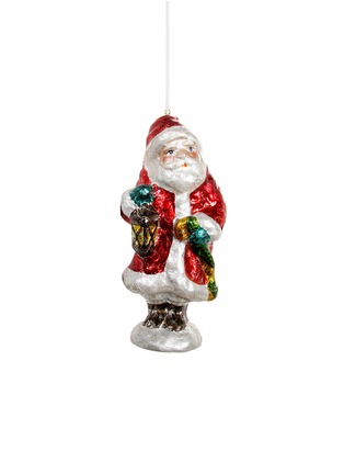 Main View - Click To Enlarge - SHISHI - Foiled Santa Christmas ornament