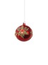 Main View - Click To Enlarge - SHISHI - Glitter poinsettia Christmas ornament