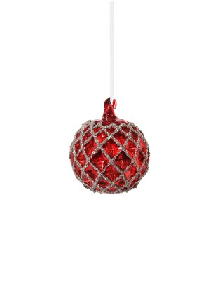 Main View - Click To Enlarge - SHISHI - Glitter concave diamond Christmas ornament