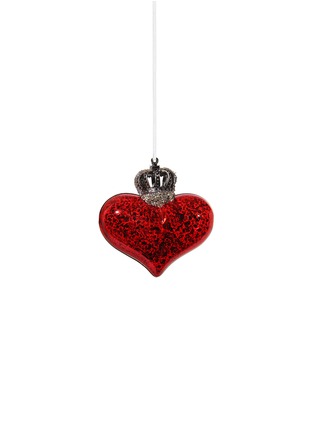 Main View - Click To Enlarge - SHISHI - Crowned heart large Christmas ornament
