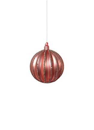 Main View - Click To Enlarge - SHISHI - Glitter fluted Christmas ornament