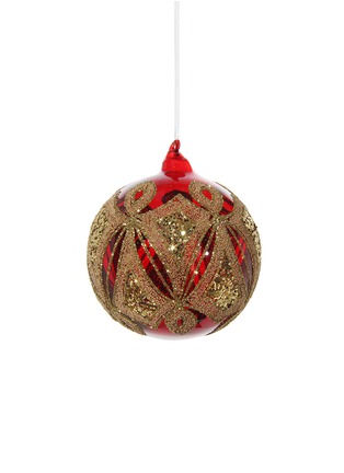 Main View - Click To Enlarge - SHISHI - Glitter diamond deco Christmas ornament