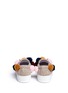 Back View - Click To Enlarge - JOSHUA SANDERS - Pompom cable knit skate slip-ons