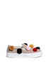 Main View - Click To Enlarge - JOSHUA SANDERS - Pompom cable knit skate slip-ons