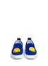 Front View - Click To Enlarge - JOSHUA SANDERS - 'Smile' double face felt skate slip-ons