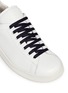 Detail View - Click To Enlarge - JOSHUA SANDERS - 'N.Y.' letter print leather sneakers