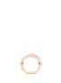 Figure View - Click To Enlarge - W. BRITT - 'Flip' convertible gold plated ring