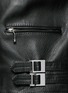 Detail View - Click To Enlarge - GIVENCHY - Leather biker jacket