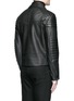 Back View - Click To Enlarge - GIVENCHY - Leather biker jacket