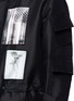 Detail View - Click To Enlarge - GIVENCHY - Flag patch parka coat