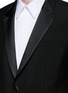 Detail View - Click To Enlarge - GIVENCHY - Satin lapel wool-Mohair tuxedo suit