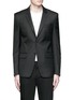 Main View - Click To Enlarge - GIVENCHY - Zip cuff wool blend twill blazer