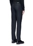 Back View - Click To Enlarge - GIVENCHY - Side strap wool pants