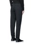 Back View - Click To Enlarge - GIVENCHY - Slim fit wool gabardine jogging pants