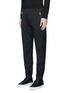 Front View - Click To Enlarge - GIVENCHY - Slim fit wool gabardine jogging pants