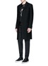 Figure View - Click To Enlarge - GIVENCHY - Slim fit wool gabardine jogging pants