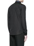 Back View - Click To Enlarge - GIVENCHY - Stripe collar cotton shirt