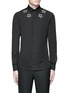 Main View - Click To Enlarge - GIVENCHY - Star embroidery cotton shirt