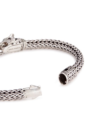 Detail View - Click To Enlarge - JOHN HARDY - Diamond topaz silver Macan bracelet