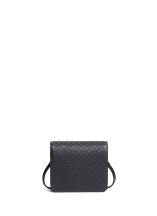 Back View - Click To Enlarge - ALAÏA - 'Arabesque' stud leather crossbody bag