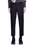 Main View - Click To Enlarge - - - Slim fit contrast stitch cropped pants