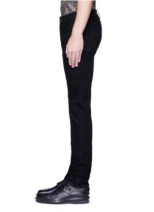 Detail View - Click To Enlarge - - - 'Stretch 14' slim fit embroidered jeans