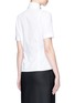 Back View - Click To Enlarge - ACNE STUDIOS - 'Mahina Pop' high neck zip front shirt
