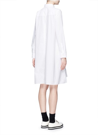 Back View - Click To Enlarge - ACNE STUDIOS - 'Rosamund Piqué' cotton shirt dress