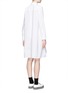 Back View - Click To Enlarge - ACNE STUDIOS - 'Rosamund Piqué' cotton shirt dress