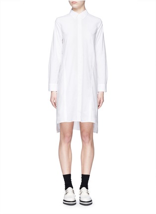 Main View - Click To Enlarge - ACNE STUDIOS - 'Rosamund Piqué' cotton shirt dress