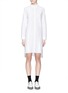 Main View - Click To Enlarge - ACNE STUDIOS - 'Rosamund Piqué' cotton shirt dress