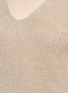 Detail View - Click To Enlarge - ACNE STUDIOS - 'Deborah Chunky' linen sweater