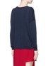 Back View - Click To Enlarge - ACNE STUDIOS - 'Heia' cotton blend V-neck sweater