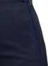 Detail View - Click To Enlarge - ACNE STUDIOS - 'Laelia Panama' contrast trim cotton-wool midi skirt