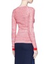 Back View - Click To Enlarge - ACNE STUDIOS - 'Marcy Moulin' ladder stitch rib knit sweater