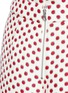 Detail View - Click To Enlarge - ALICE & OLIVIA - 'Marisa' polka dot jacquard zip shorts