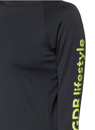 Detail View - Click To Enlarge - HAUS GOLDEN GOOSE - 'Haus' slogan print bicycle shirt