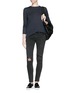 Figure View - Click To Enlarge - RAG & BONE - 'Skinny' ripped jeans