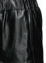 Detail View - Click To Enlarge - RAG & BONE - Pajama' elastic waist leather shorts
