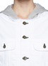 Detail View - Click To Enlarge - RAG & BONE - 'Boy' cropped hood denim jacket