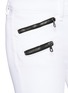 Detail View - Click To Enlarge - RAG & BONE - 'RBW23 Crop' contrast zip jeans