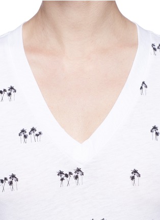 Detail View - Click To Enlarge - RAG & BONE - 'Palm Ditsy' tree print T-shirt