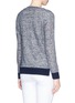 Back View - Click To Enlarge - RAG & BONE - 'Skye' sheer linen knit sweater