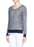 Front View - Click To Enlarge - RAG & BONE - 'Skye' sheer linen knit sweater