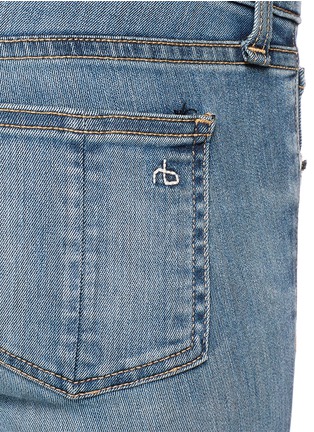 Detail View - Click To Enlarge - RAG & BONE - 'Skinny' Clean Euston medium wash jeans