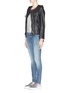 Figure View - Click To Enlarge - RAG & BONE - 'Skinny' Clean Euston medium wash jeans